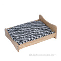 Fornecedores de design simples cama de cachorro de madeira